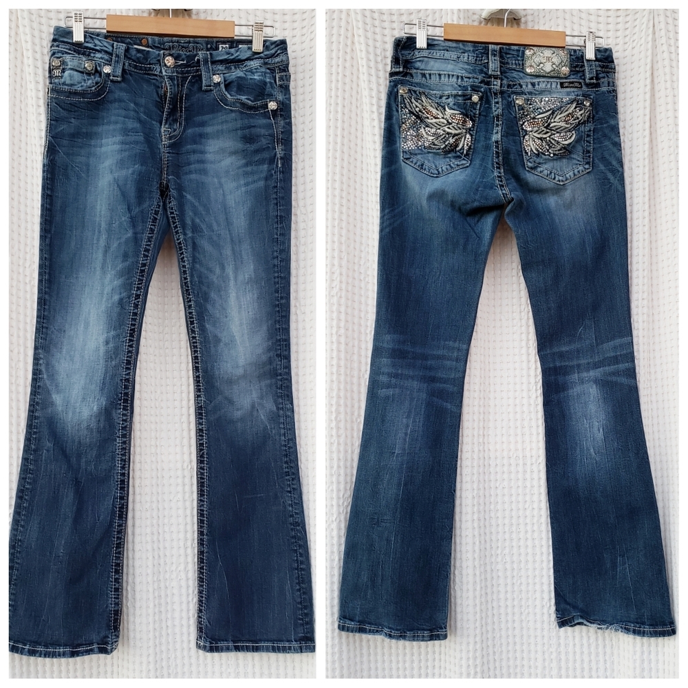 Miss Me Jeans angel wings